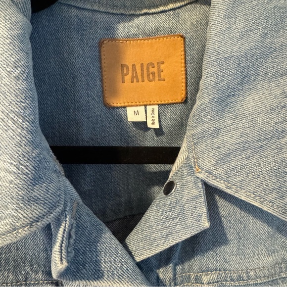 PAIGE Rowan Jacket Riverly Wash Paneled | M - Picture 5 of 8
